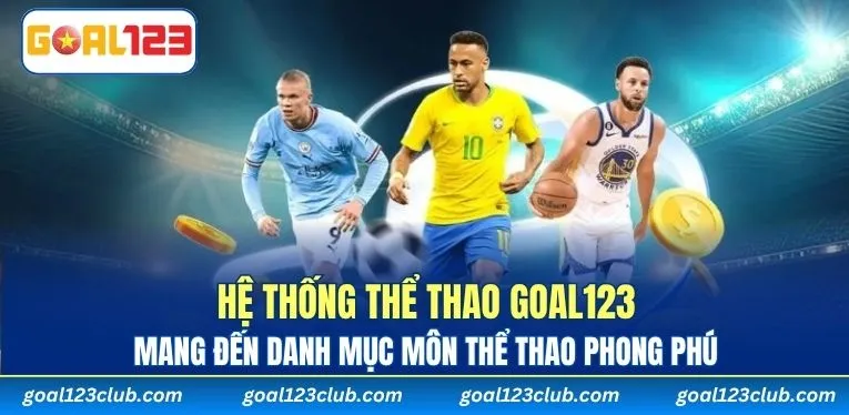 Hệ thống mang đến danh mục môn thể thao phong phú