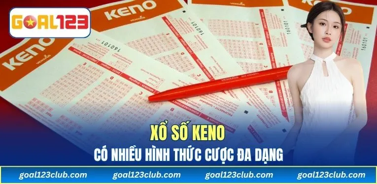 Xổ Số Keno có nhiều hình thức cược đa dạng